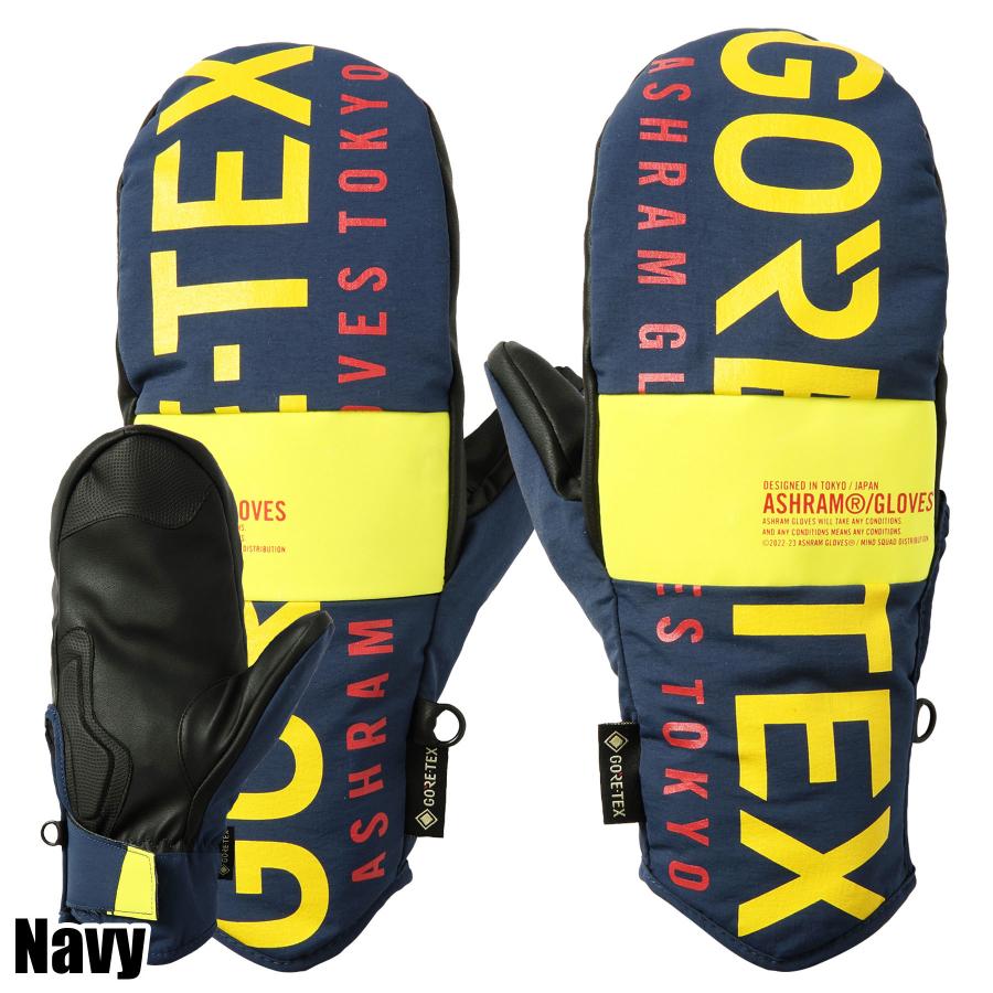 ASHRAM PROFILE LOGO MITT スノーボード ミトングローブ グローブ GORE