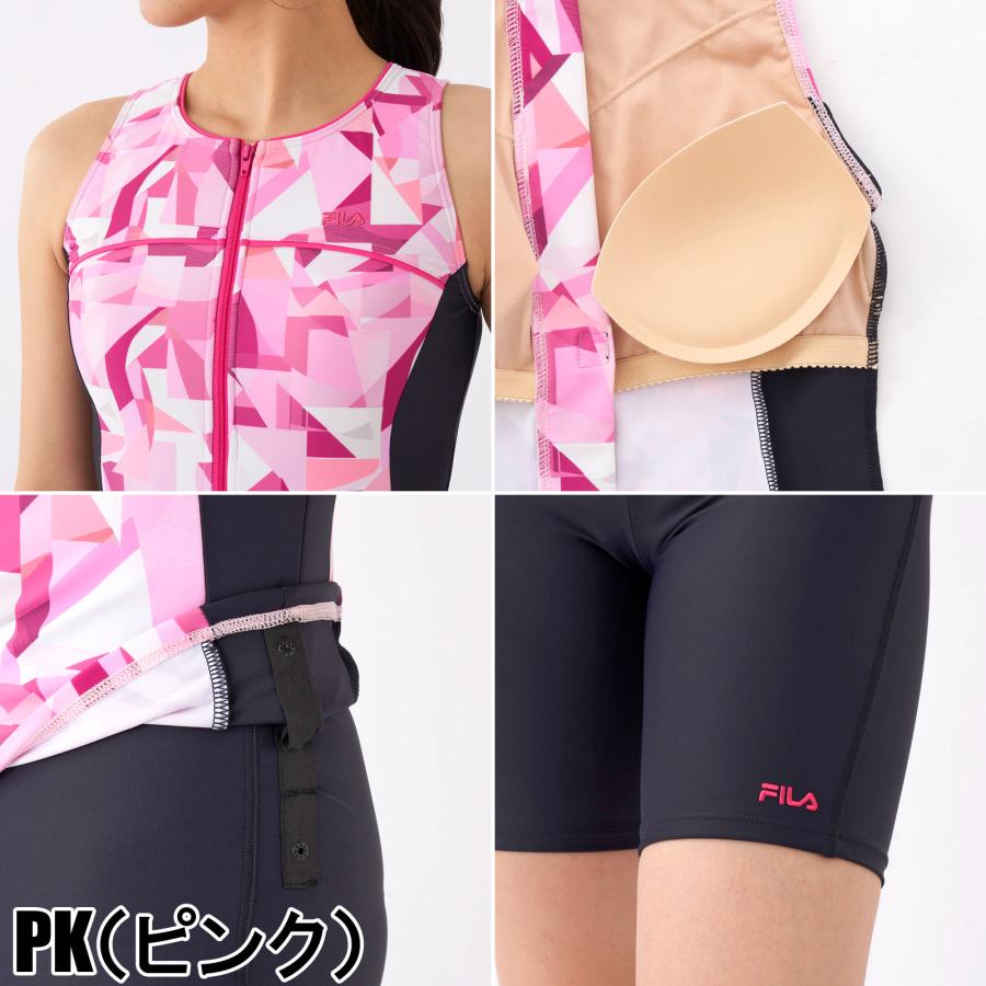 FILA（フィラ） レディース フィットネス 水着 ウェア 2点セット
