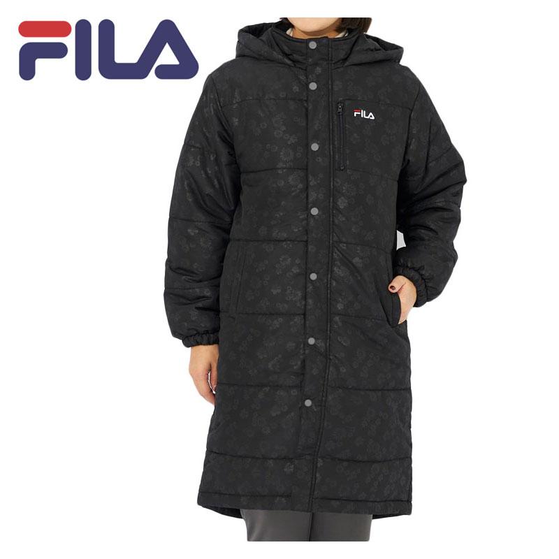 FILA（フィラ） レディース ベンチコート 中綿 442639J ロング コート
