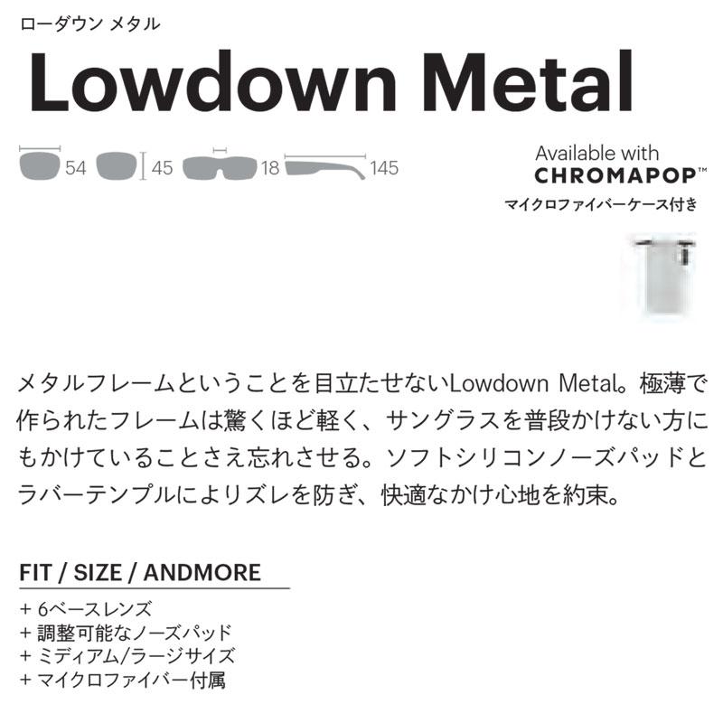 SMITH（スミス） SMITH Lowdown Metal サングラス 偏光レンズ