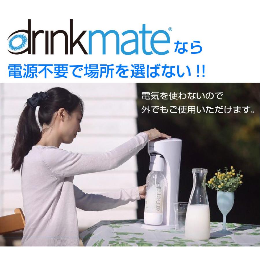 ドリンクメイトマグナムグランド 60L予備用ガスシリンダー 洗浄スポンジ 管理栄養士監修レシピ付き|QOL倶楽部|03