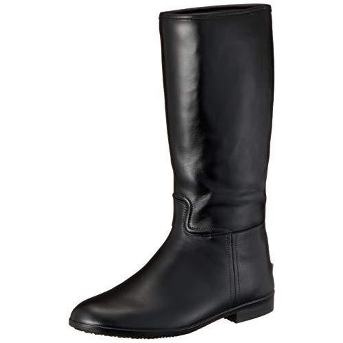 アキレス レディースファッション ブーツ 乗馬向け 防水 2e トレーニングメイト ブラック Tjg 1165 乗馬向け ブラック