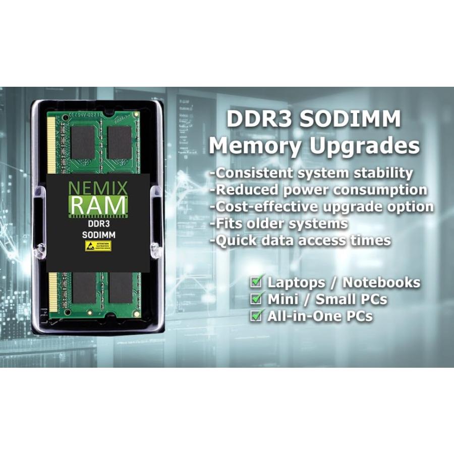 並行輸入品】 16GB (2X8GB) DDR3-1600MHz ラップトップメモリ 2Rx8