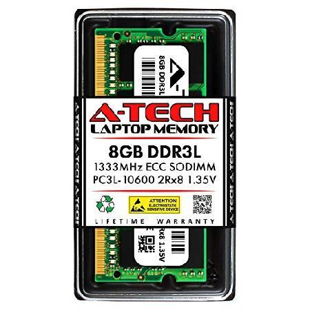 A-Tech 8GB ECC Unbuffered SODIMM Memory Module 204-Pin DDR3 / DDR3L 1333MHz