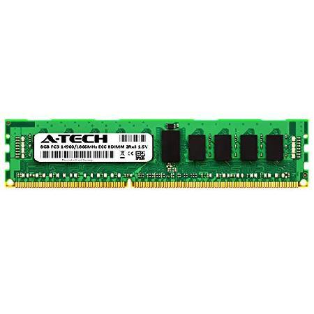 最大の割引 A-Tech 8GB for DELL PowerEdge R420 (1 x 8GB) PC3-14900 (DDR3-1866) ECC Regi メモリー
