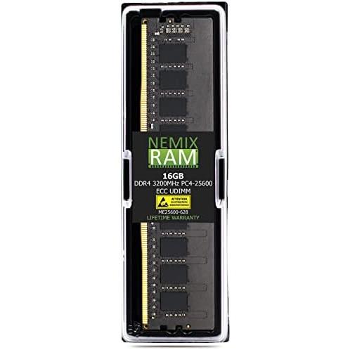 並行輸入品】 16GB (1X16GB) DDR4-3200MHz ECC UDIMM メモリ 2Rx8 1.2V