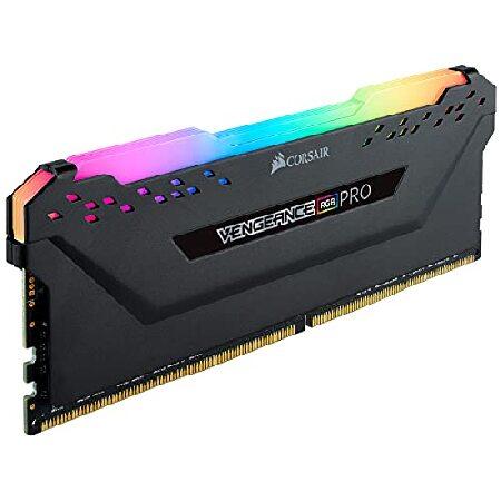 DDR メモリ RAM コルセア DDR4-3200 MHz  デスクトップ PC 用 メモリ AMD VENGEANCE RGB  PRO  8GB｜qolmarketing｜02