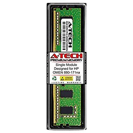 素晴らしい A-Tech 4GB RAM for HP OMEN 880-171NA | DDR4 2400MHz DIMM PC4-19200 288-Pin メモリー