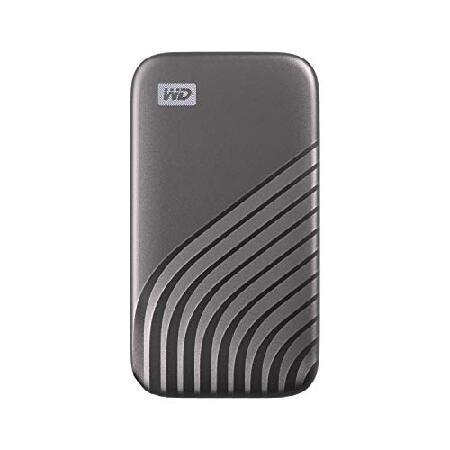 WD ポータブルSSD 4TB グレー USB3.2 Gen2 My Passport SSD 最大読取り 