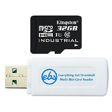 Kingston MicroSD UHS-I Adapter with Card Memory Temperature Industrial 32GB SDカード 見事な創造力