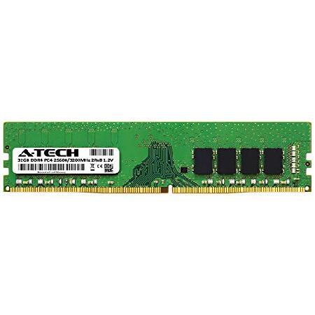 PCパーツ専門のQoLマーケティングA-Tech　32GB　RAM　PC4-25600　H470-PLUS　Desktop　Module　ECC　Upgrade　1.2V　DDR4　2Rx8　3200MHz　for　DIMM　Non　ASUS　Prime　Memory