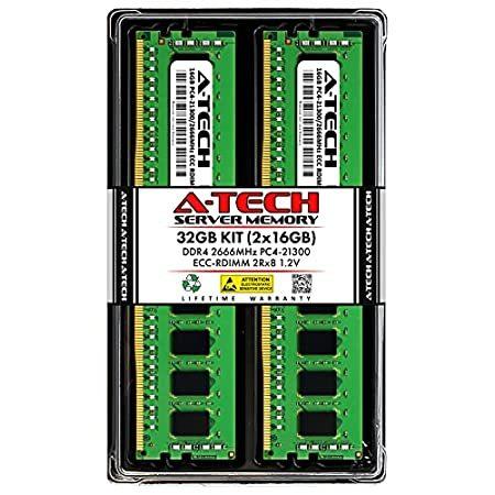 DDR メモリ RAM A-Tech 32GB 2枚 x 1枚 6GB for ASRock サーバー Board EP2C612D16-4L DDR