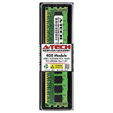 【超目玉枠】 A-Tech 4GB Memory RAM for HP ProLiant DL585 G7 - DDR3 1333MHz PC3-10600 ECC メモリー