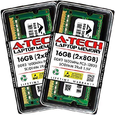 A-Tech 16GB Kit (2x8GB) Memory RAM for Toshiba Satellite C855D-S5351 - DDR3