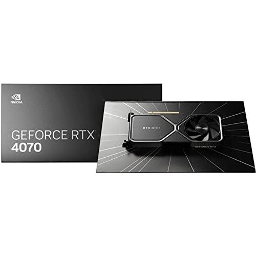 グラフィックボード NVIDIA GeForce RTX 4070 Founder's Edition (FE) - Titanium and Bla｜qolmarketing｜04