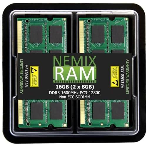 並行輸入品】 16GB (2X8GB) DDR3-1600MHz SODIMM Synology NAS対応