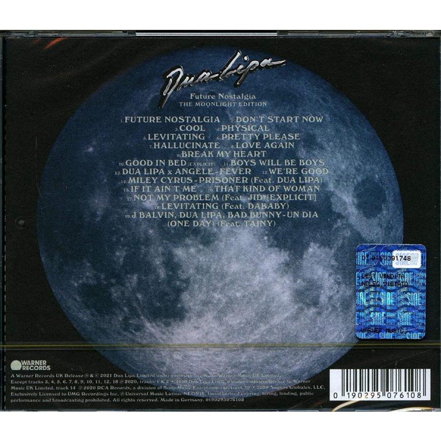 デュアリパ CD アルバム DUA LIPA FUTURE NOSTALGIA THE MOONLIGHT 