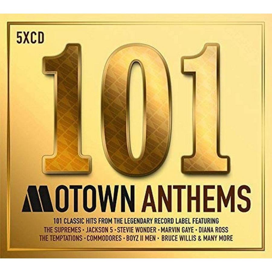 101 2020 モータウン アンセム CD アルバム 売れ筋ランキング MOTOWN ALBUM 輸入盤 5枚組 ANTHEMS 送料無料 全101曲