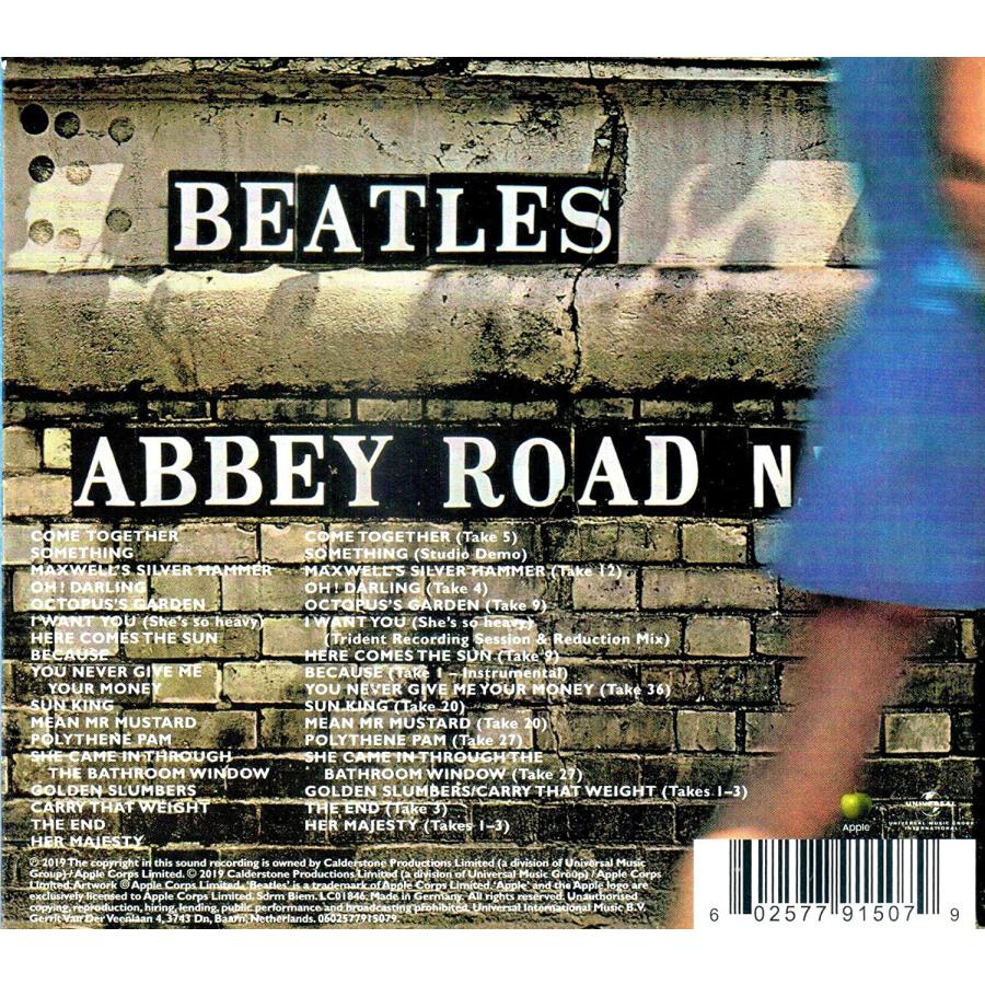 ビートルズ 50周年記念盤 アビイロード CD アルバム THE BEATLES ABBEY ROAD 2枚組 輸入盤 ALBUM 送料無料 アビイ・ロード ザ・ビートルズ｜qoo-online4-store｜02