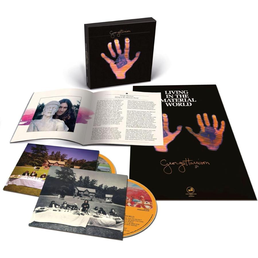 ビートルズ ジョージハリスン CD アルバム GEORGE HARRISON LIVING IN
