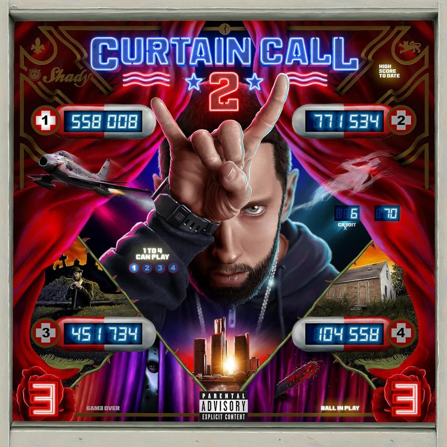 エミネム CD アルバム EMINEM CURTAIN CALL 2 2枚組 全34曲 輸入盤