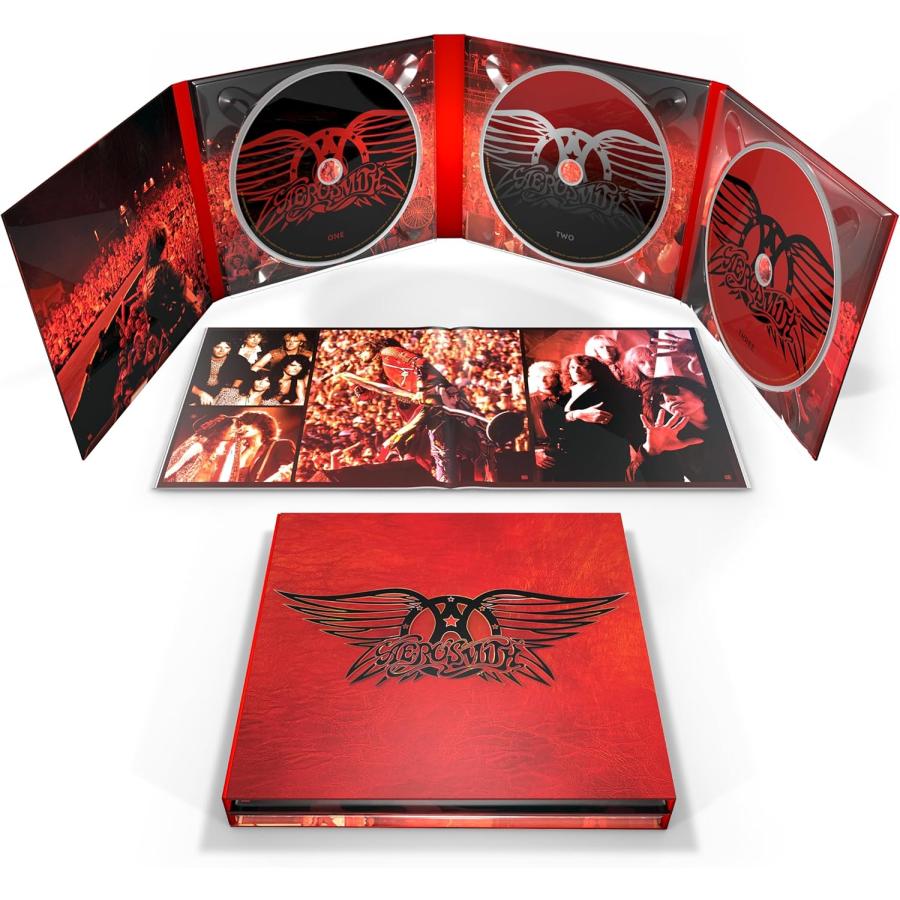 エアロスミス CD アルバム AEROSMITH GREATEST HITS デラックス盤 全43曲 3枚組 輸入盤