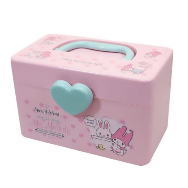 マイメロディ 救急箱 持ち手付き収納ボックス