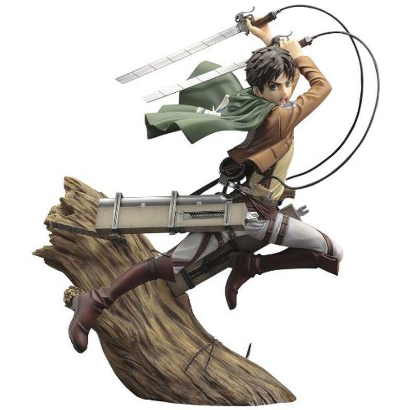 コトブキヤ 進撃の巨人 Artfx J エレン イェーガー 1 8スケール Pvc塗装済み完成品 5年保証