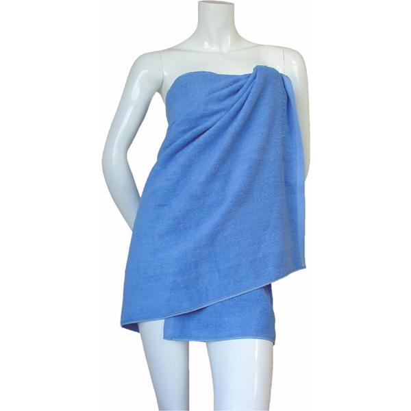 シルク　バスタオル（ブルー） |  | 04