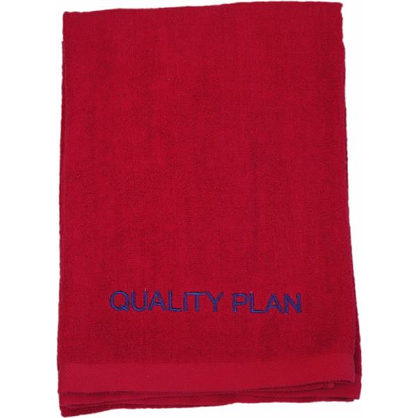 シルク　バスタオル（レッド） | 