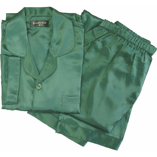 ファッション メンズパジャマ ダークグリーン 100 シルク 優しい肌ざわりのリラックスパジャマ 下着 靴下 部屋着 Www Affaires Sociales Gouv Cg