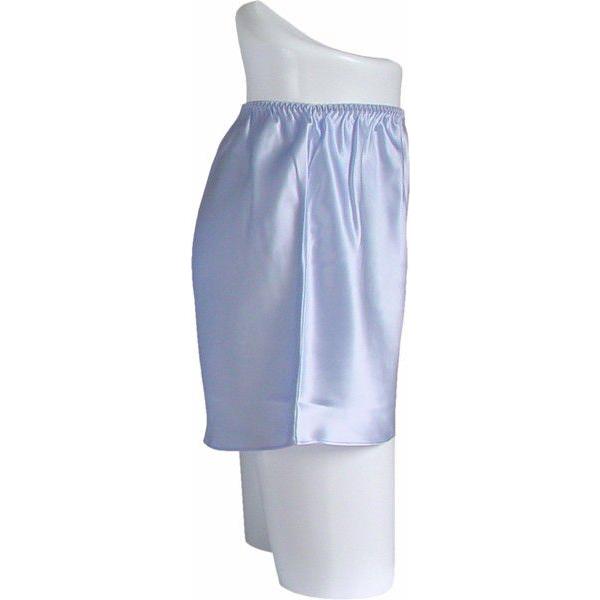 シルク絹100% 美肌 薄手ワイドパンツ パンツ カジュアルパンツ M