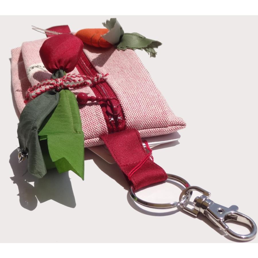 POTECHINO 赤い人形付き小物入れ POTECHINO 赤い人形付き小物入れ