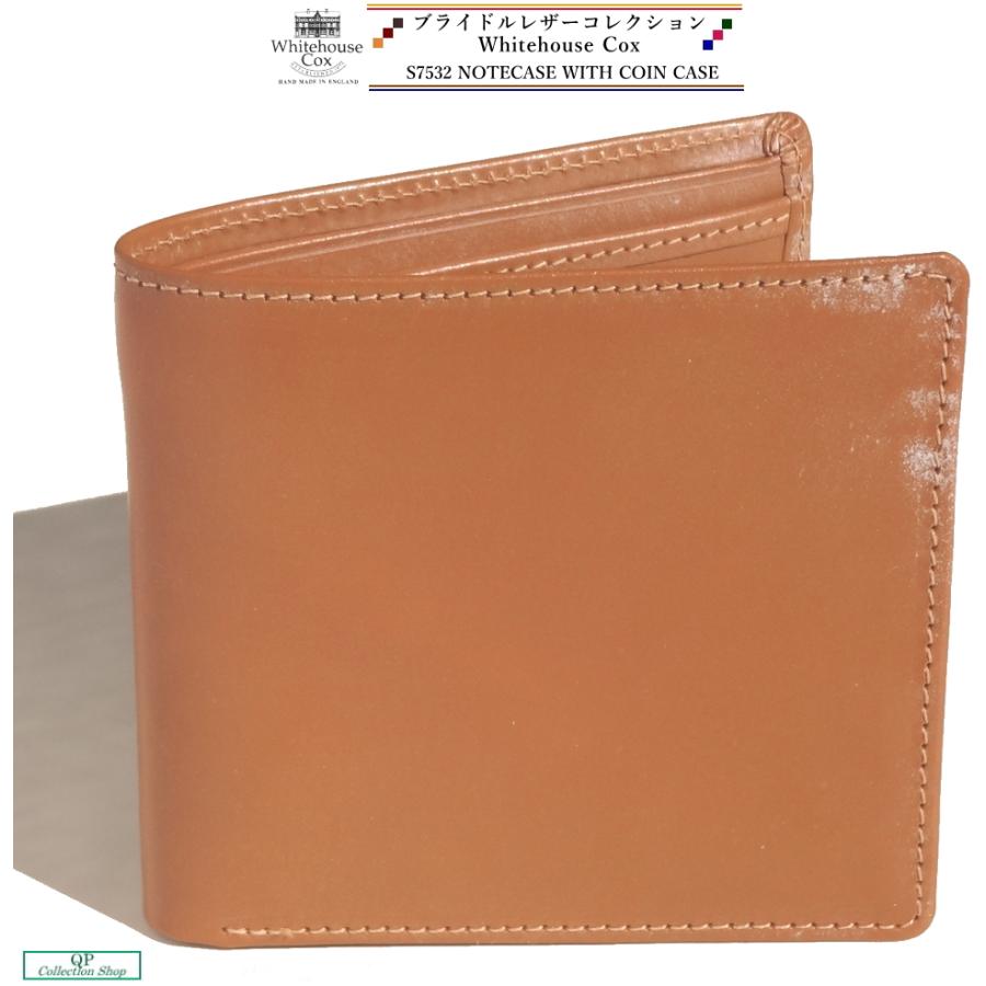 Whitehouse Cox ホワイトハウスコックス S7532 二つ折り財布 Whitehouse Cox ホワイトハウスコックス S7532 二つ折り財布