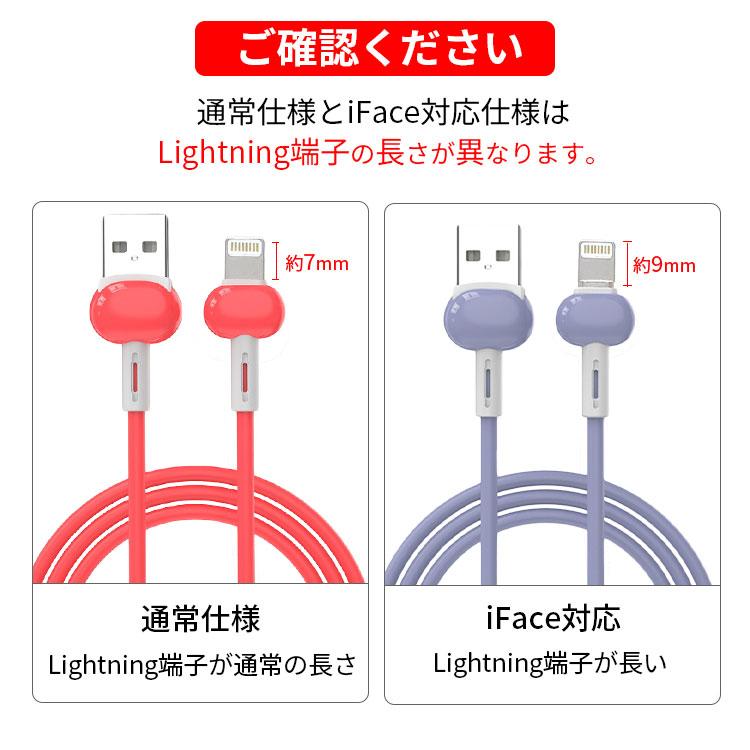 2本セット iPhone 充電ケーブル Lightning Type-C 充電 ケーブル 1m 急速充電 ライトニング タイプC USB スマホ iPhone15 iPad Android 充電コード 断線しにくい｜qrshoji｜03