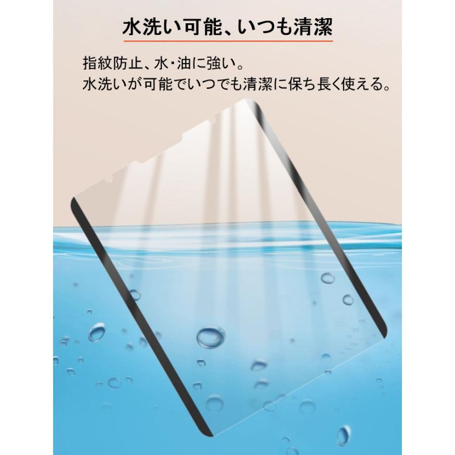 【紙のような書き心地】着脱式 ペーパーライクフィルム iPad 保護フィルム iPad Air5 mini6 Air4 第 10 9 8765 世代 iPad Pro 12.9 11インチ 非光沢指紋反射防止｜qrshoji｜15