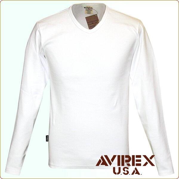 アビレックス お買得 Avirex Usa 毎日着るからタフでリーズナブル Av 長袖 ロンt V ネック