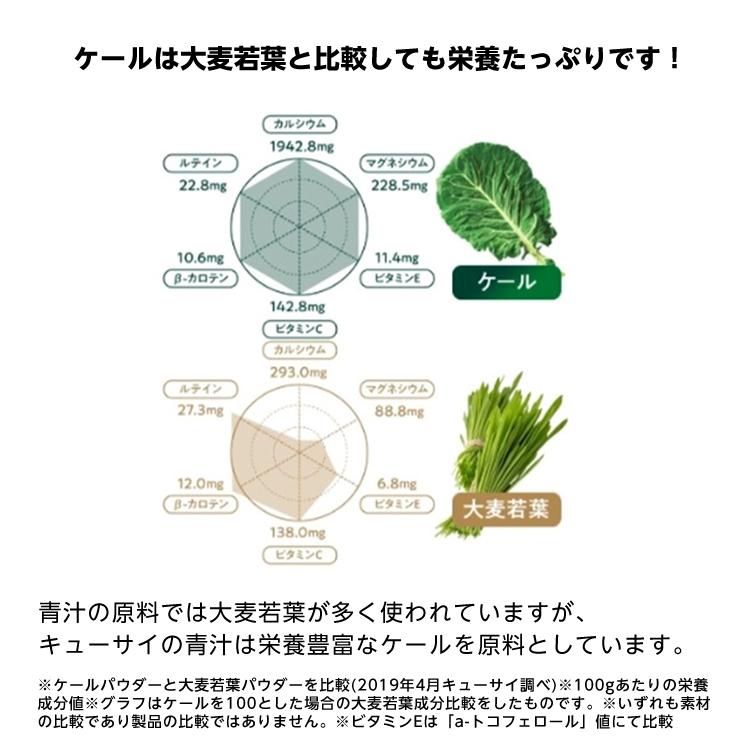 公式】キューサイ ザ・ケール 420g (約30日分) 3袋セット ( 手摘み