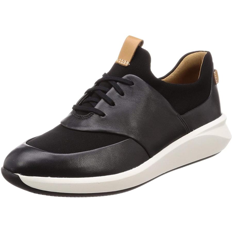 新作 クラークス スニーカー アンリオレース 本革 レディース ブラックレザー テキスタイルコンビ 24 Cm 最新コレックション Mercurytechnologies Mn Com