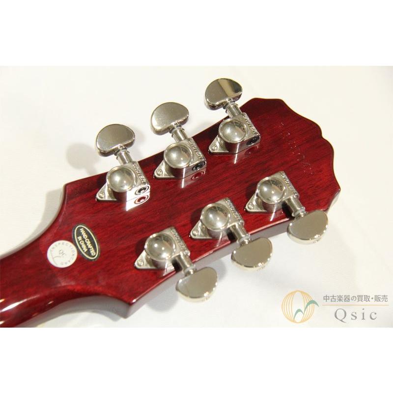 良品] Epiphone Les Paul 1960 Tribute Plus Black Cherry 【返品OK 