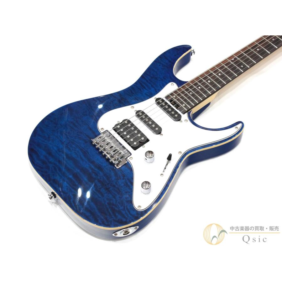 Grass Roots エレキギター 青 Grass Roots エレキギター 青 Grass Roots G-SNAPPER-CTM / See Thru