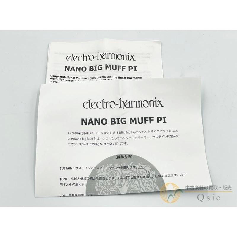 [美品] Electro-Harmonix NANO BIG MUFF PI [NMR55]【箕面店在庫】 |  | 07
