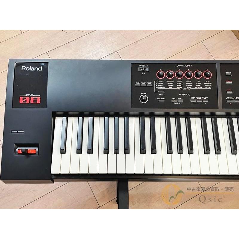 良品] Roland FA-08 [NMS01]【箕面店在庫】 : 中古楽器専門店Qsic