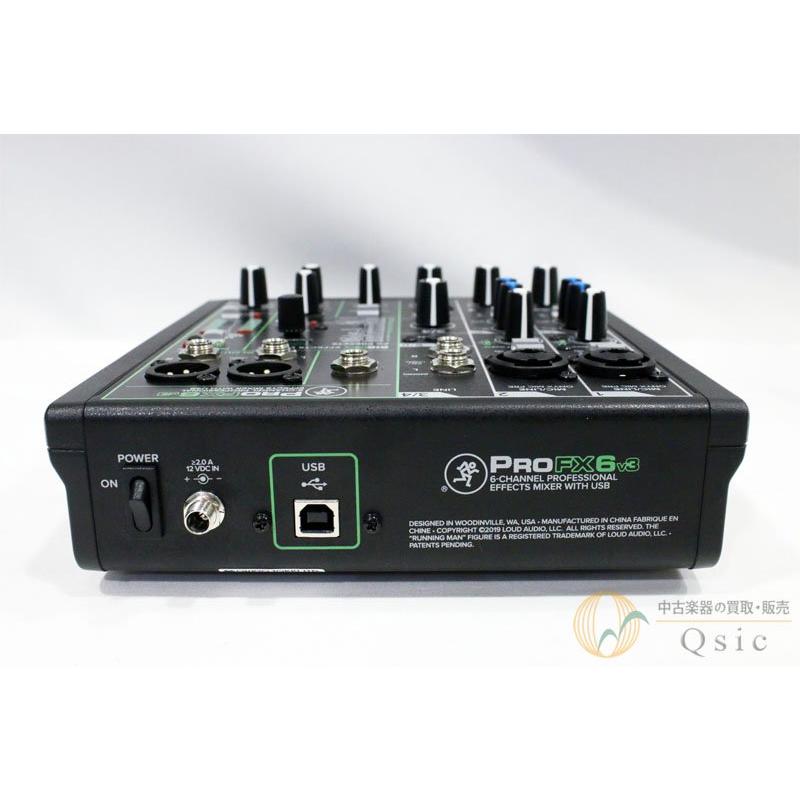 極美品] Mackie ProFX6v3 [OJ544] : 中古楽器専門店Qsic - 通販
