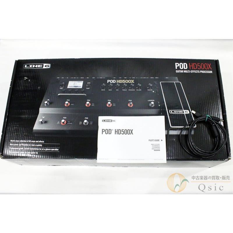 Line6　PODHD500X 美品　箱付き LINE6 POD HD 500X【現物画像】 ラインシックス 【 イオンモール