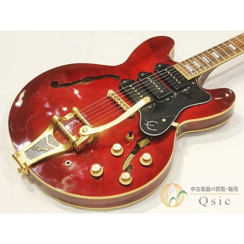 超美品] Epiphone Riviera Custom P93 Wine Red 【返品OK