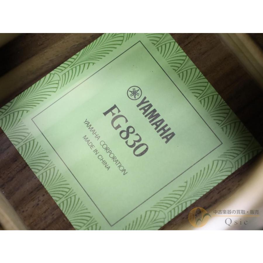 [美品] YAMAHA FG-830 【返品OK】[PM280]【神戸店在庫】 |  | 09