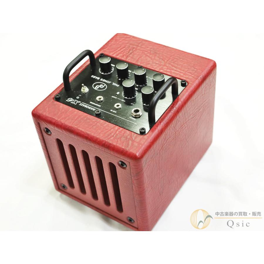良品] Phil Jones Bass(PJB) NANOBASS X4 Red [PM702]【神戸店在庫