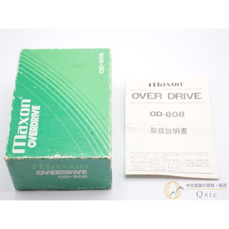 良品] Maxon OD-808 [PMW90]【阿倍野店在庫】 : 中古楽器専門店Qsic