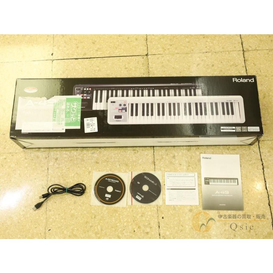 Roland A-49 MIDIキーボード 美品 良品] Roland A-49-BK [QM338]【神戸店在庫】 : 中古楽器専門店Qsic